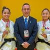 Panameñas Kristine Jiménez y Lilian Cordones, listas para el Mundial de Judo